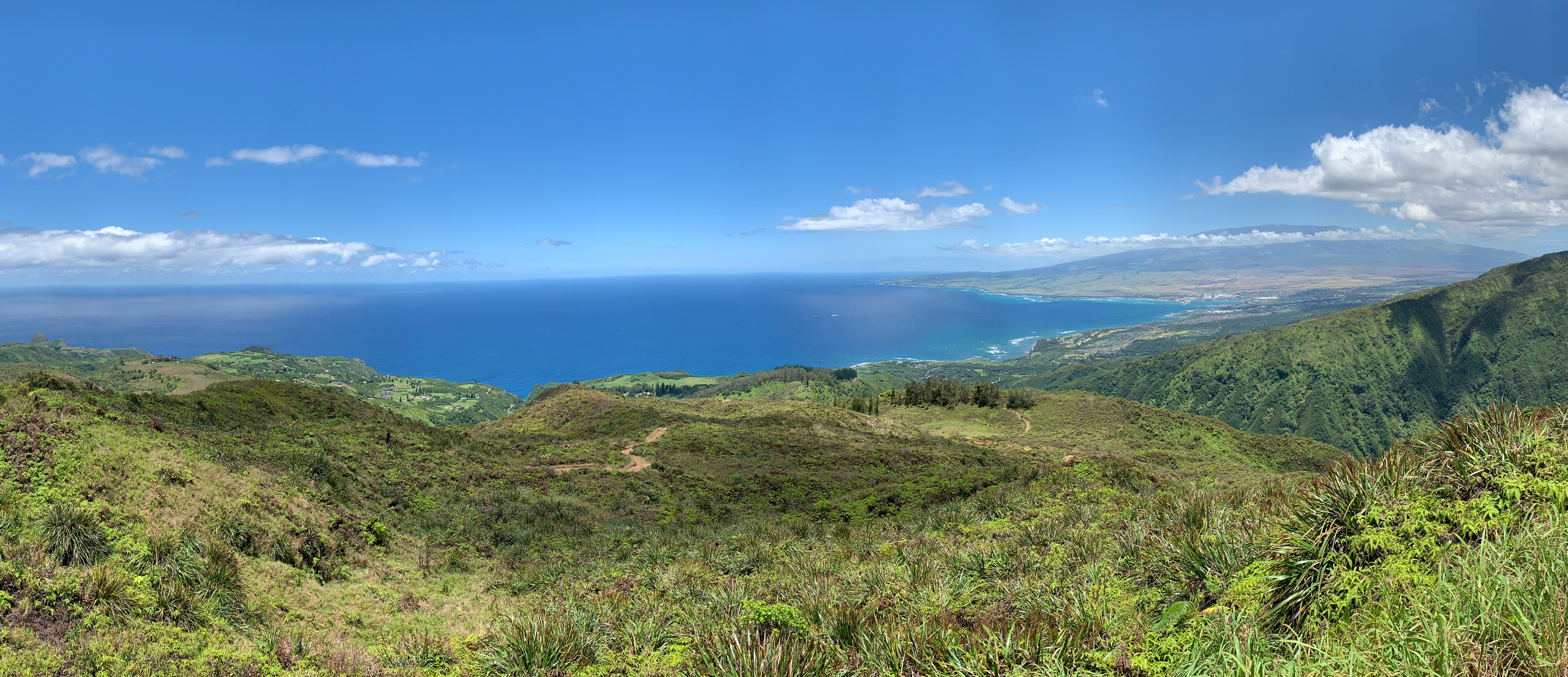 Waihee Ridge View from end of Trail